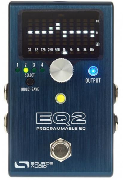 Eq en enhancer effect pedaal Source audio EQ2 Programmable Equalizer