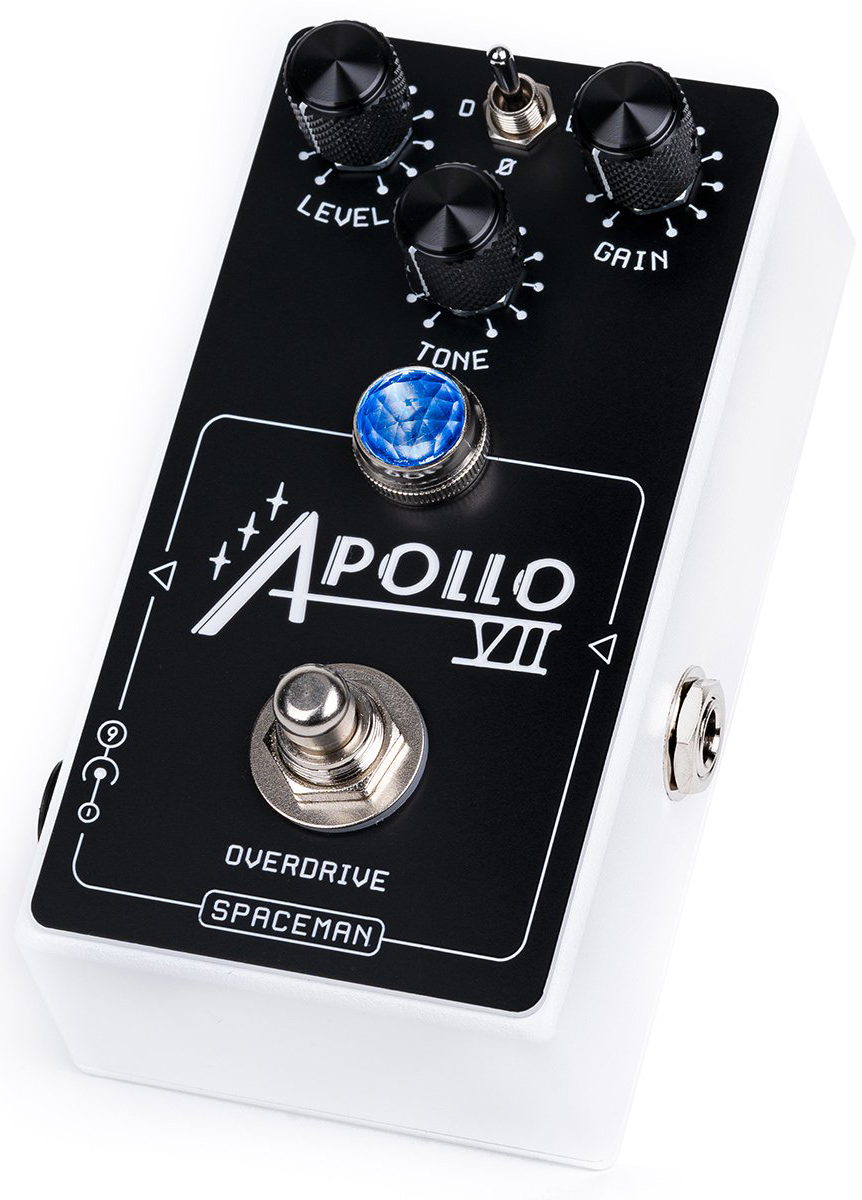 Spaceman Effects Apollo Vii Overdrive Ltd White - Overdrive/Distortion/fuzz effectpedaal - Variation 1