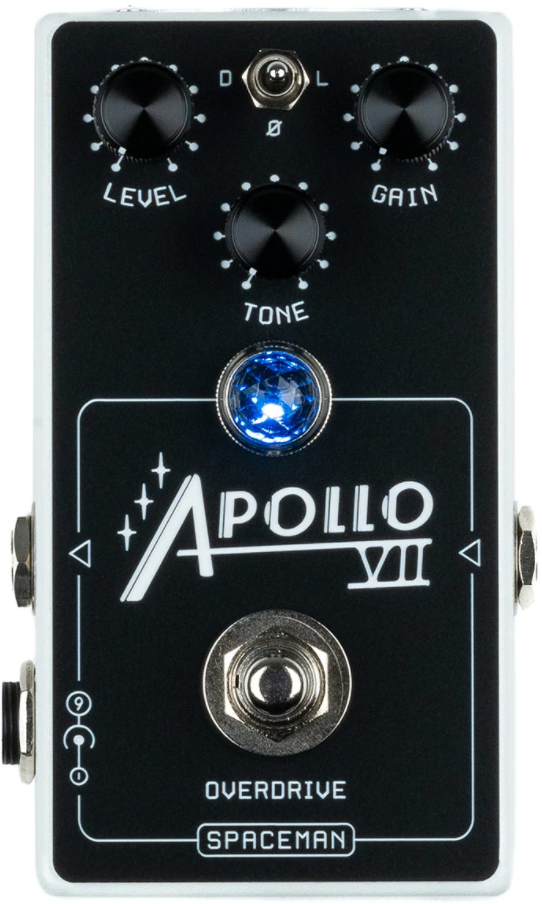 Spaceman Effects Apollo Vii Overdrive Ltd White - Overdrive/Distortion/fuzz effectpedaal - Main picture
