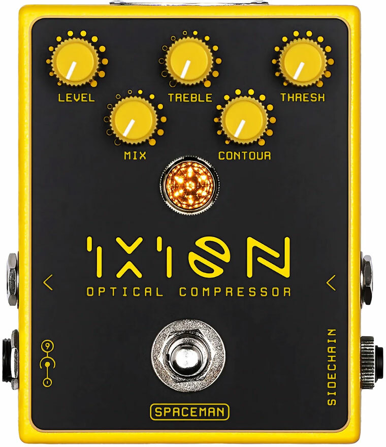 Spaceman Effects Ixion Optical Compressor Yellow - Compressor/sustain/noise gate effect pedaal - Main picture