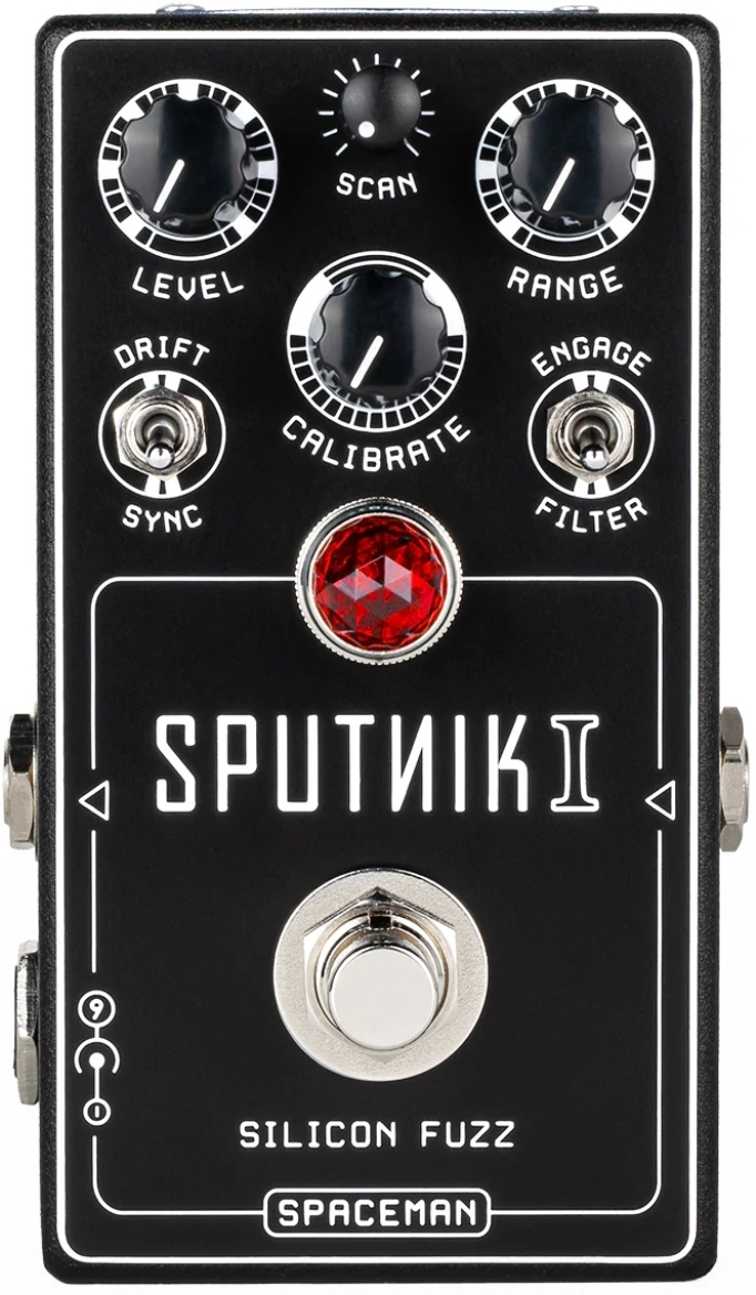 Spaceman Effects Sputnik I Silicon Fuzz Black - Overdrive/Distortion/fuzz effectpedaal - Main picture