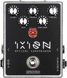 Compressor/sustain/noise gate effect pedaal Spaceman effects Ixion Optical Compressor - Silver