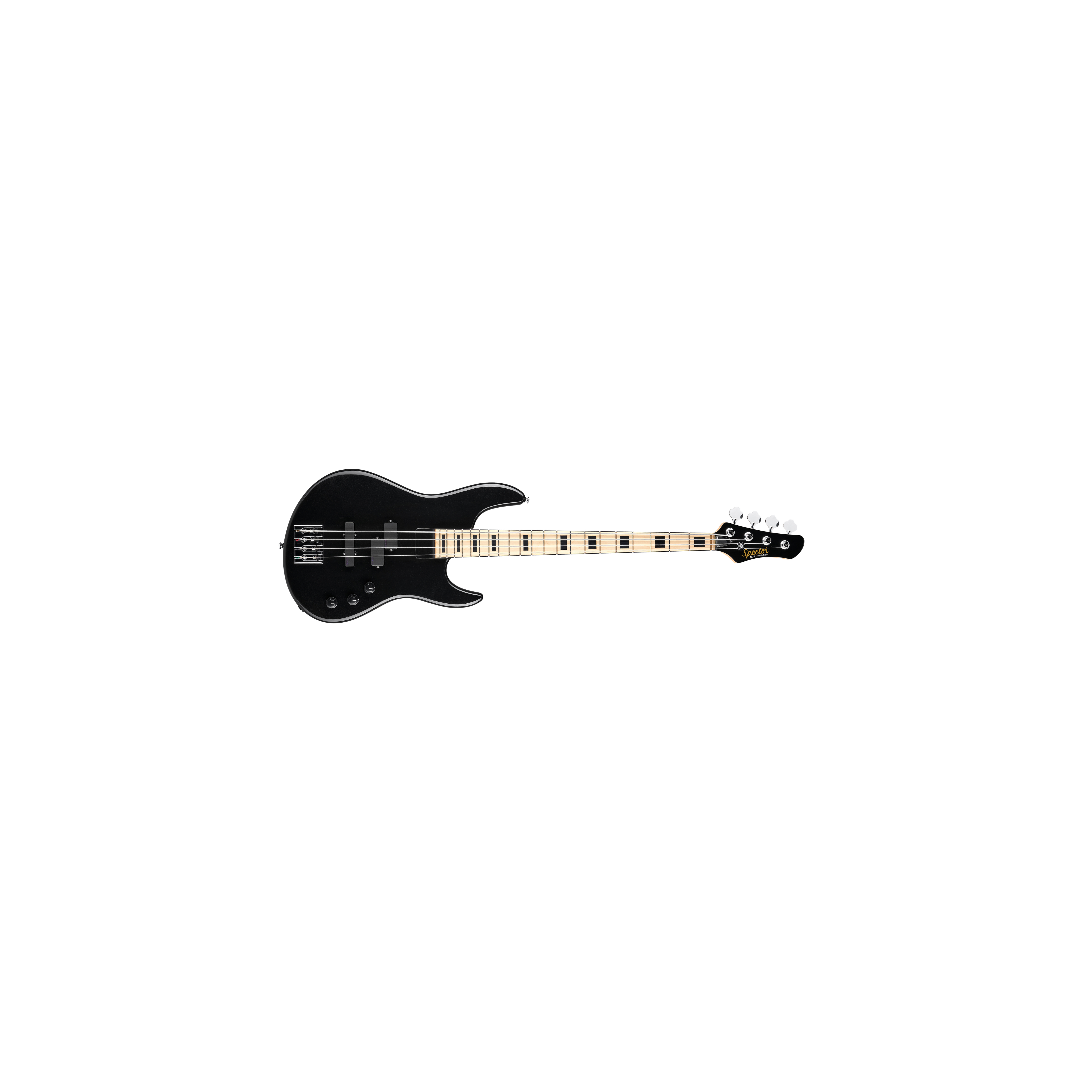 Spector Icon 4 Frank Bello Signature Mn - Black Sapphire - Solid body elektrische bas - Main picture