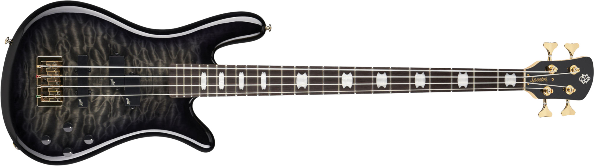 Spector Icon Ns-2 Bolt-on Rw - Black Stain Gloss - Solid body elektrische bas - Main picture