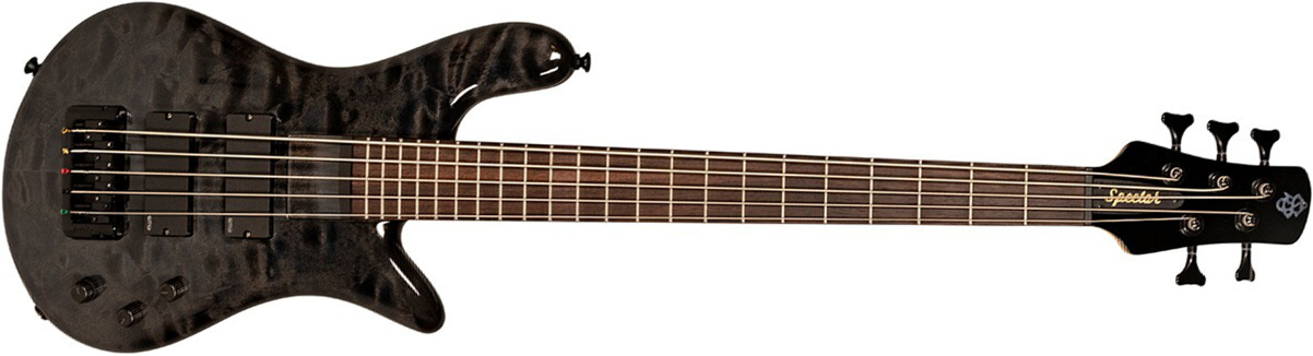 Spector Ns Bantam 5c Diapason Court Active Emg Rw - Black Stain - Solid body elektrische bas - Main picture