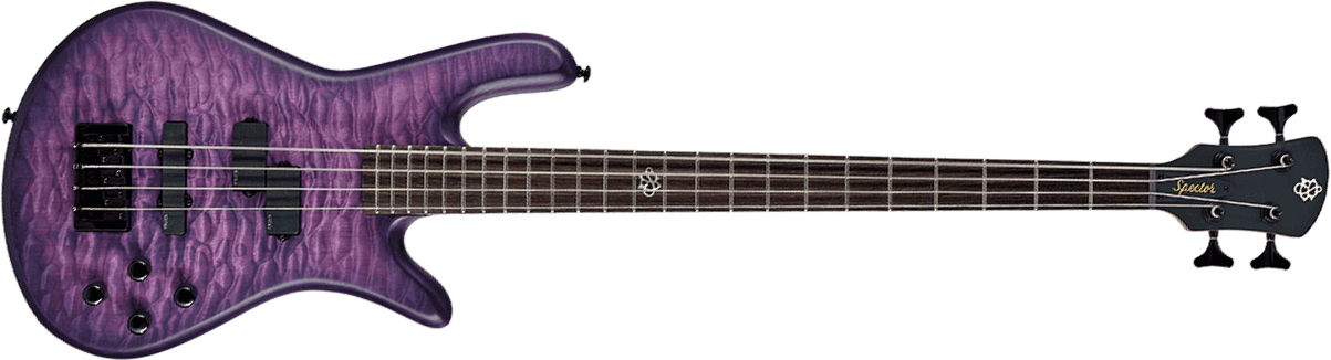 Spector Ns Pulse Ii 4c Active Emg Eb - Ultra Violet Matte - Solid body elektrische bas - Main picture