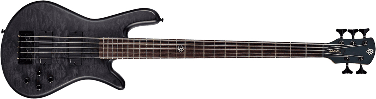 Spector Ns Pulse Ii 5c Active Emg Eb - Black Stain Matte - Solid body elektrische bas - Main picture