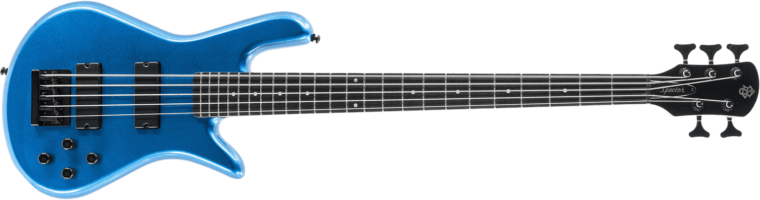 Spector Performer Serie 5 Hh Eb - Metallic Blue - Solid body elektrische bas - Main picture