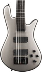 Solid body elektrische bas Spector NS Ethos HP 5 - Gunmetal grey gloss