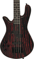 Solid body elektrische bas Spector                        NS Pulse I 4 LH - Cinder red