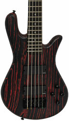 Solid body elektrische bas Spector                        NS Pulse I 5 - Cinder red