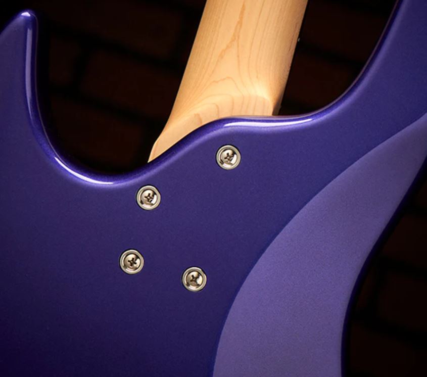Spector Icon 4 Frank Bello Signature Mn - Purple - Solid body elektrische bas - Variation 1