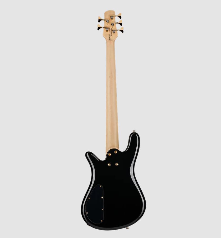 Spector Icon Ns-2 Bolt-on 5-cordes Rw - Black Gloss - Solid body elektrische bas - Variation 2