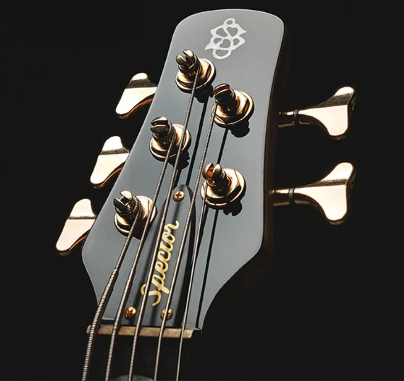 Spector Icon Ns-2 Bolt-on 5-cordes Rw - Black Gloss - Solid body elektrische bas - Variation 3