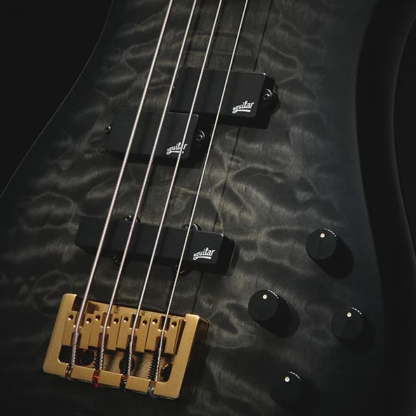 Spector Icon Ns-2 Bolt-on Rw - Black Stain Gloss - Solid body elektrische bas - Variation 1
