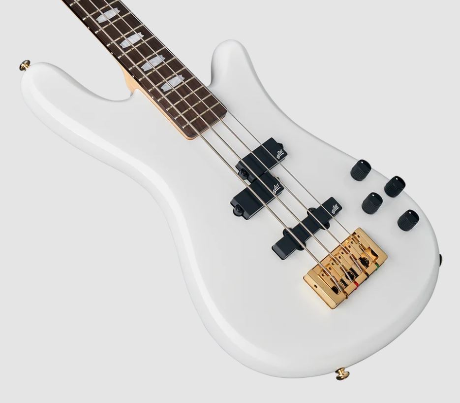 Spector Icon Ns-2 Bolt-on Rw - White Gloss - Solid body elektrische bas - Variation 1