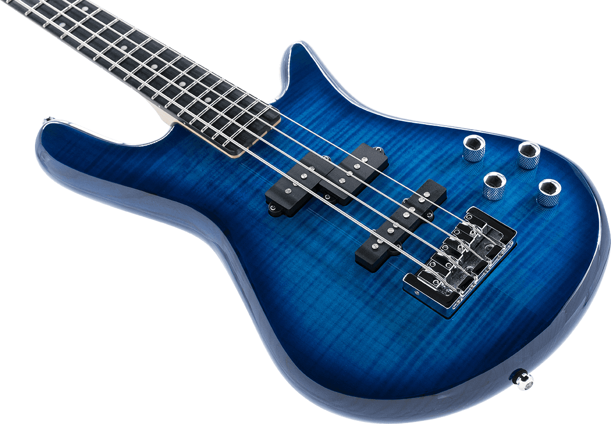 Spector Legend Serie Standard 4 Eb - Blue Stain - Solid body elektrische bas - Variation 2