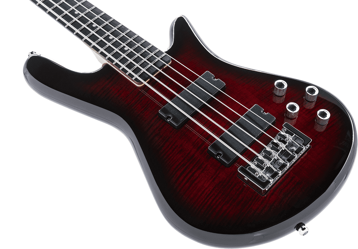 Spector Legend Serie Standard 5 Hh Eb - Black Cherry - Solid body elektrische bas - Variation 2