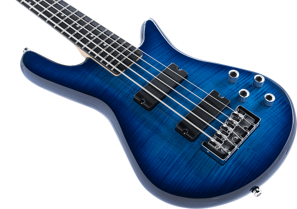 Spector Legend Serie Standard 5 Hh Eb - Blue Stain - Solid body elektrische bas - Variation 2