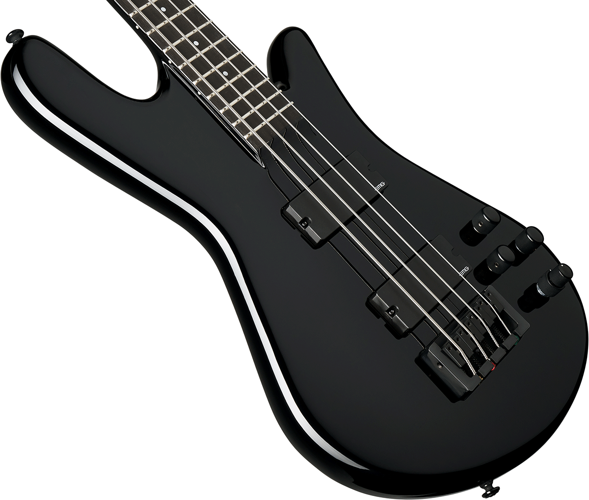 Spector Ns Ethos Hp 4 Eb - Solid Black Gloss - Solid body elektrische bas - Variation 2