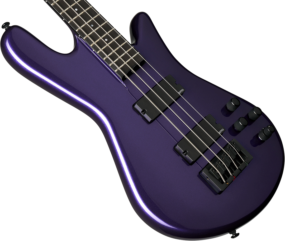 Spector Ns Ethos Hp 4 Eb - Plum Crazy Gloss - Solid body elektrische bas - Variation 2