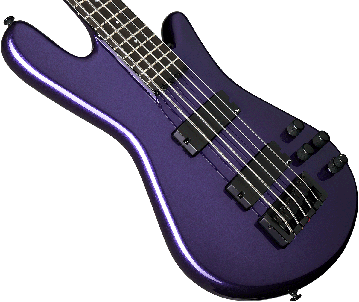 Spector Ns Ethos Hp 5 Eb - Plum Crazy Gloss - Solid body elektrische bas - Variation 2