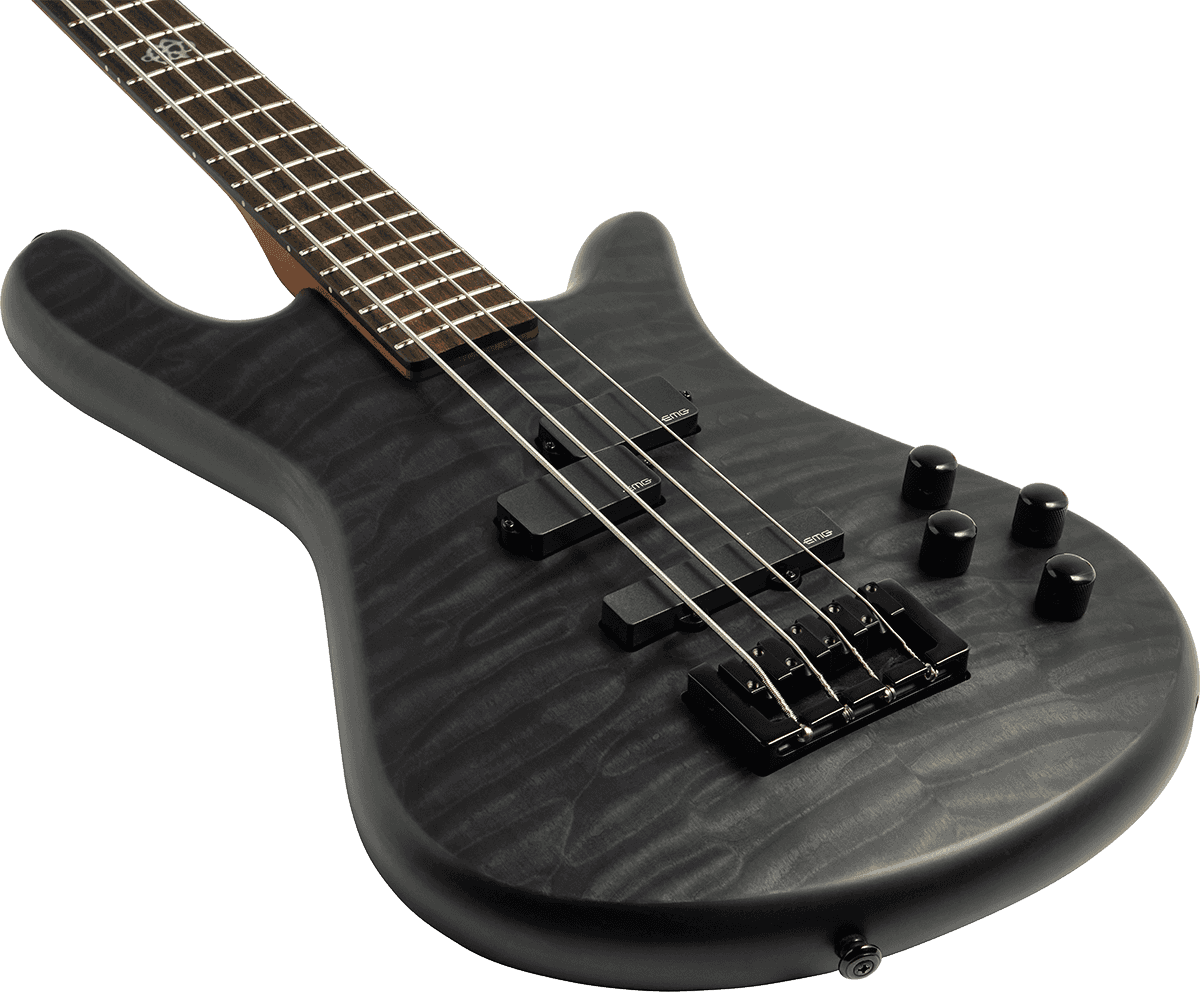 Spector Ns Pulse Ii 4c Active Emg Eb - Black Stain Matte - Solid body elektrische bas - Variation 2