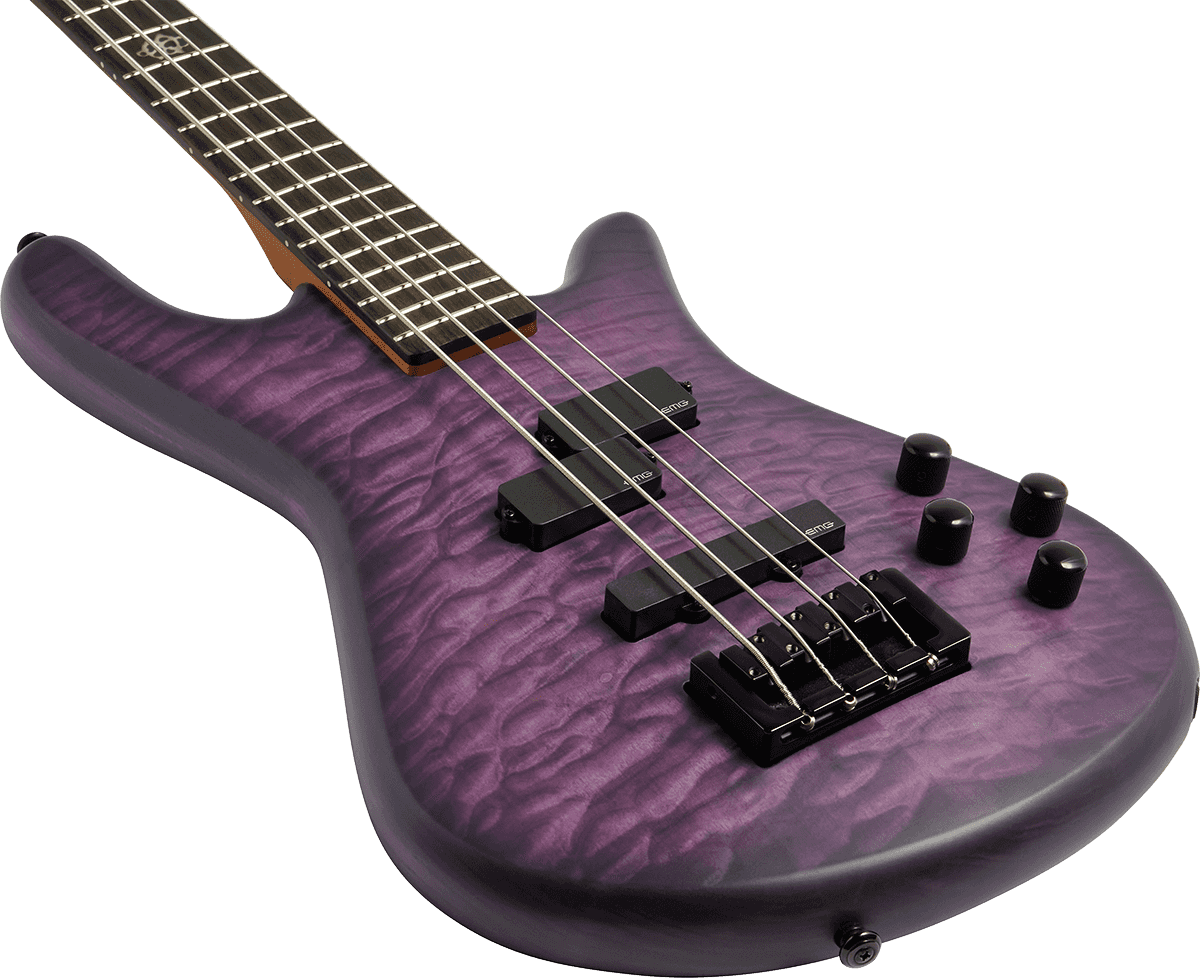 Spector Ns Pulse Ii 4c Active Emg Eb - Ultra Violet Matte - Solid body elektrische bas - Variation 2