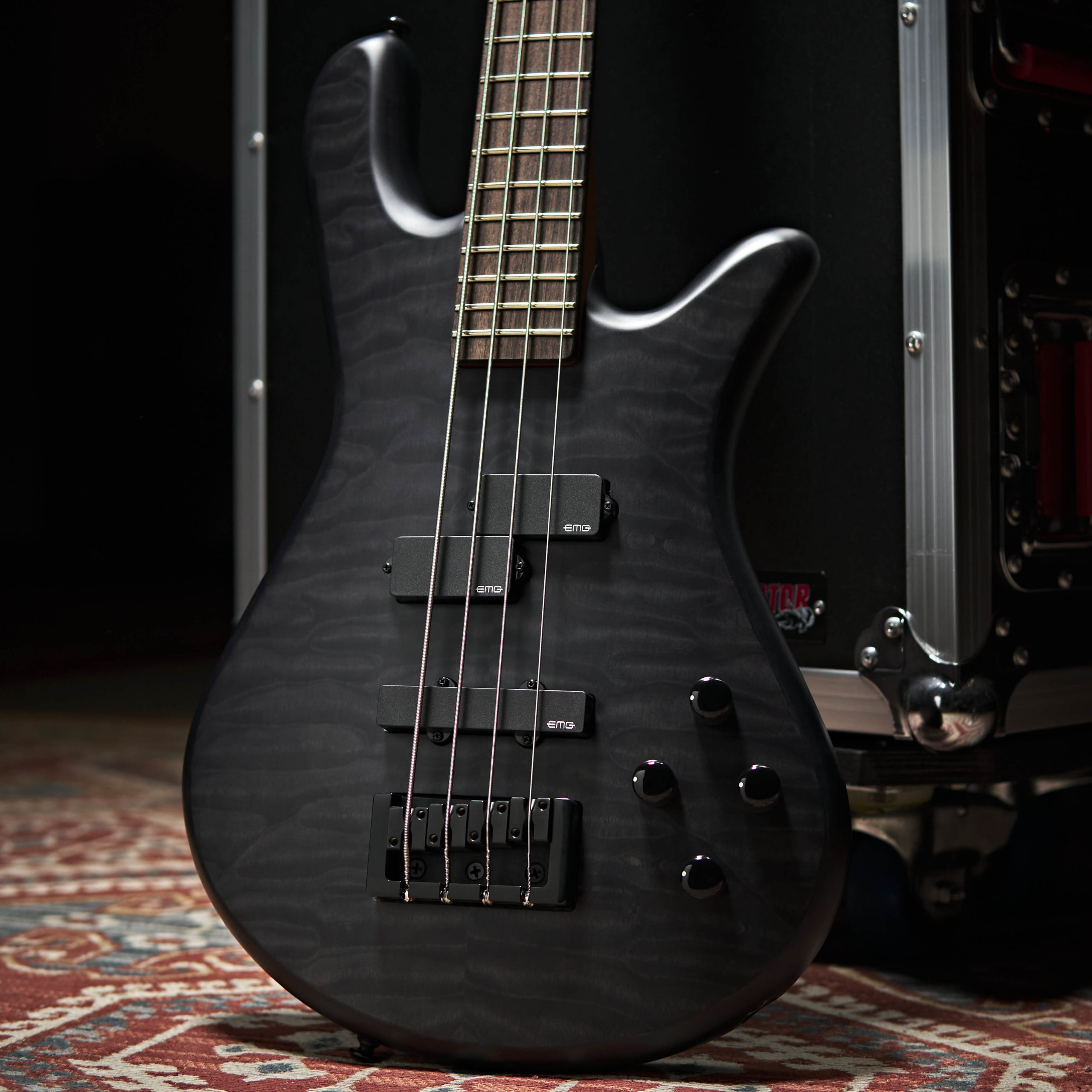 Spector Ns Pulse Ii 4c Active Emg Eb - Black Stain Matte - Solid body elektrische bas - Variation 3