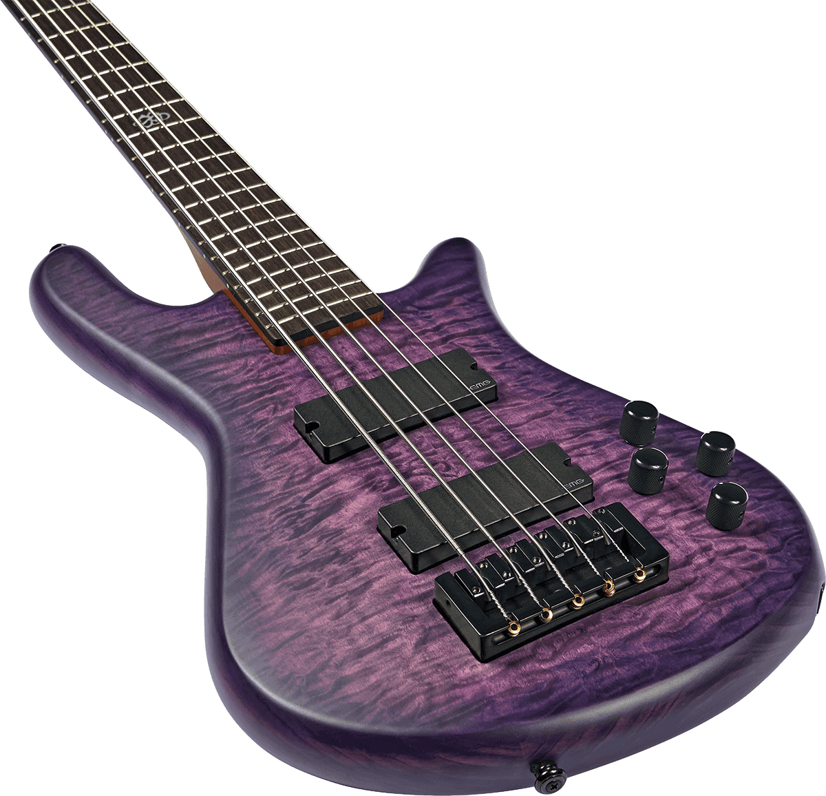 Spector Ns Pulse Ii 5c Active Emg Eb - Ultra Violet Matte - Solid body elektrische bas - Variation 2