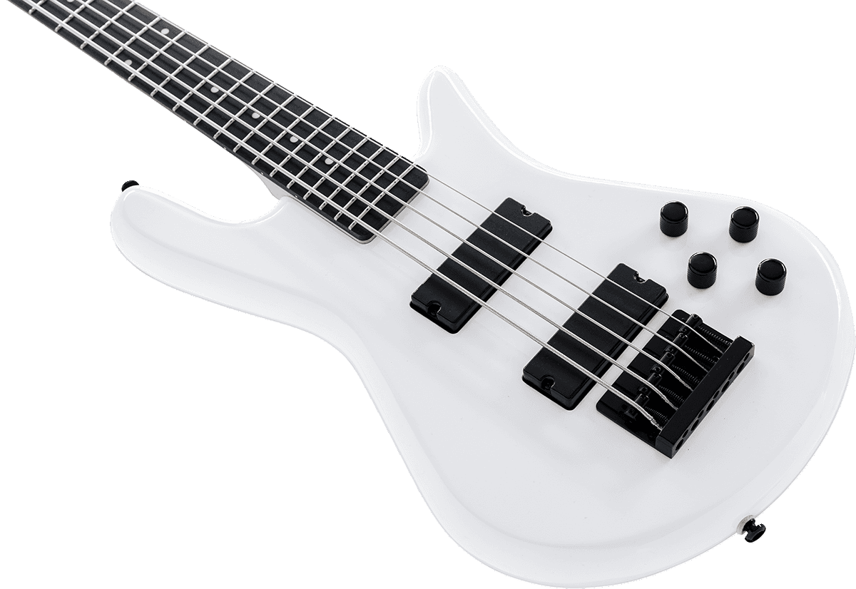 Spector Performer Serie 5 Hh Eb - White - Solid body elektrische bas - Variation 2