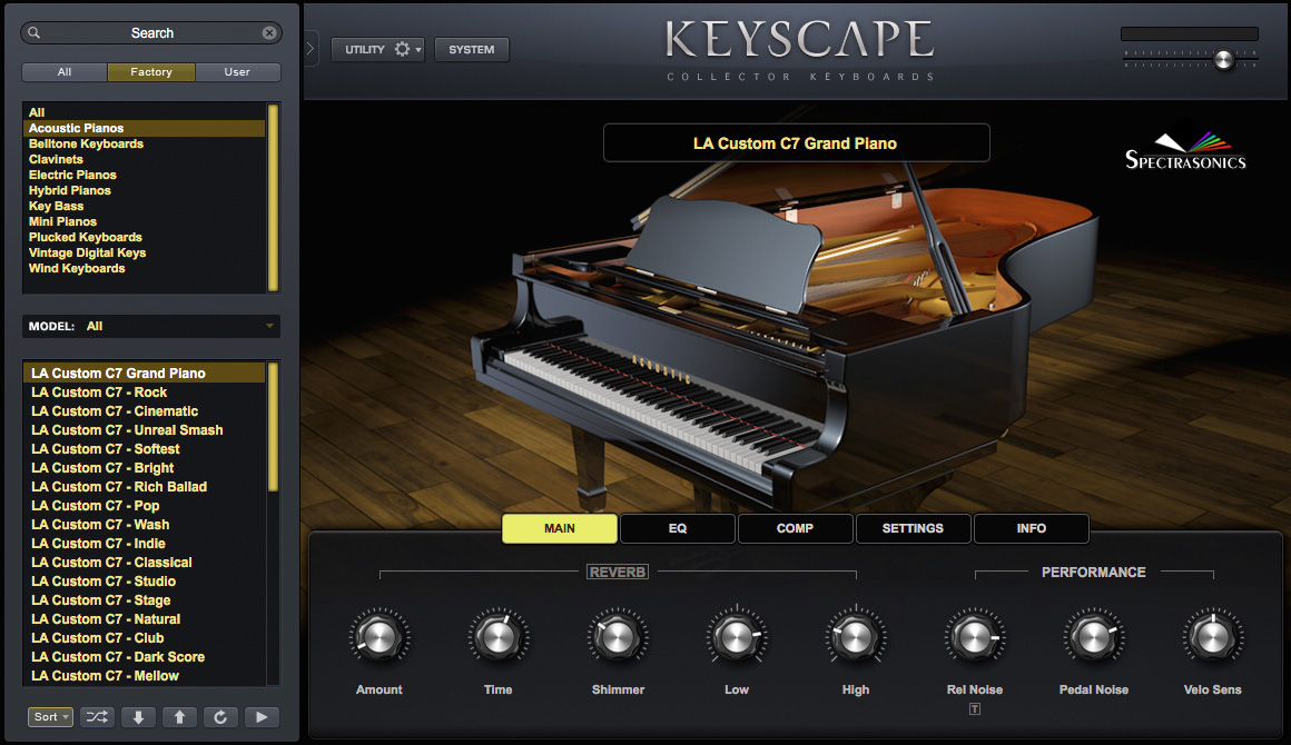 Spectrasonics Keyscape - Virtuele instrumenten soundbank - Variation 2