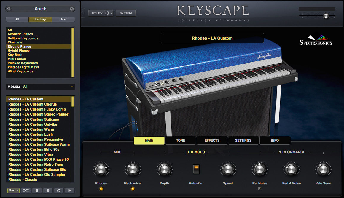 Spectrasonics Keyscape - Virtuele instrumenten soundbank - Variation 3