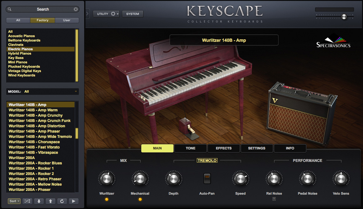 Spectrasonics Keyscape - Virtuele instrumenten soundbank - Variation 7