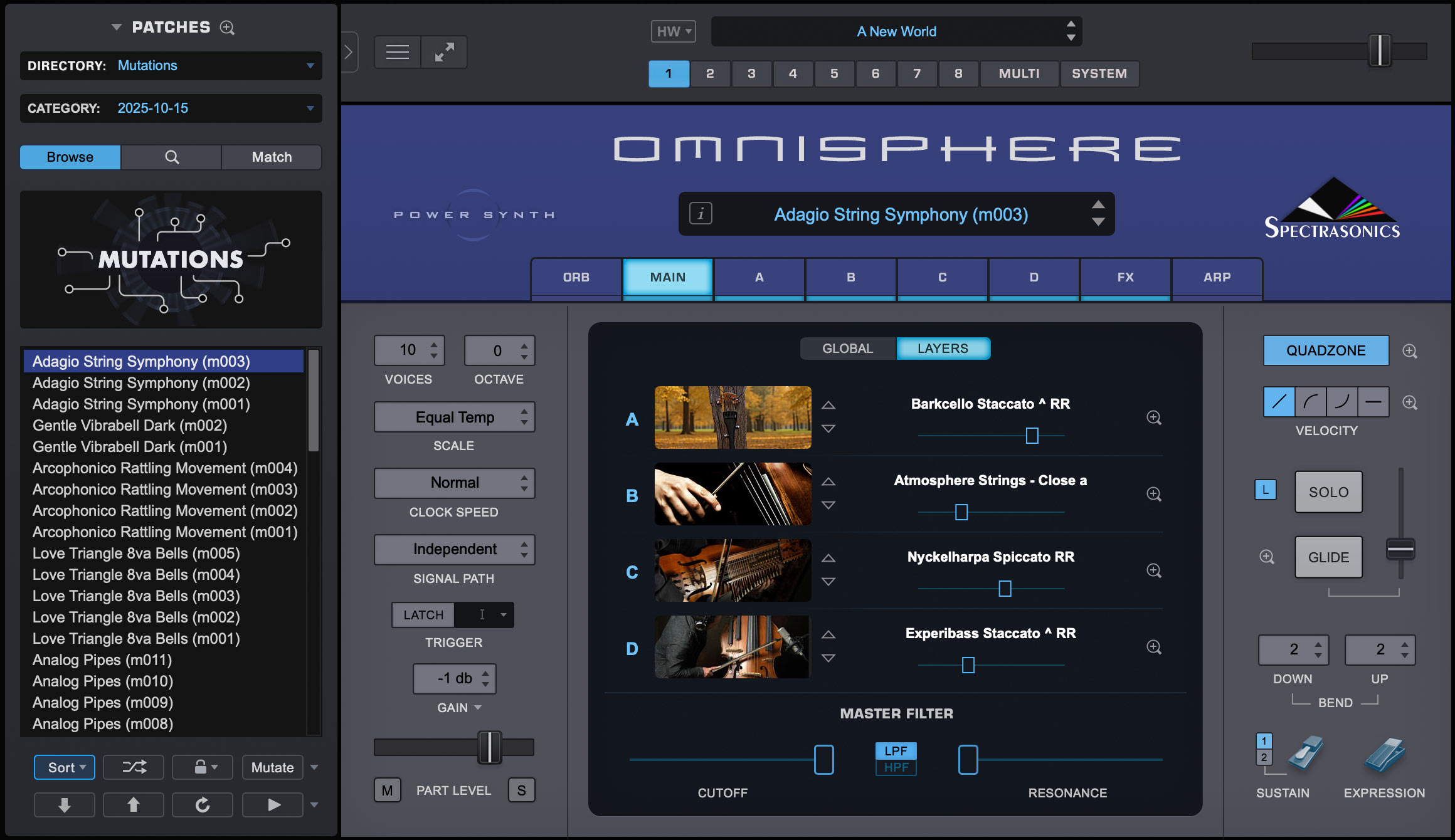 Spectrasonics Omnisphere 3 - Virtuele instrumenten soundbank - Variation 3