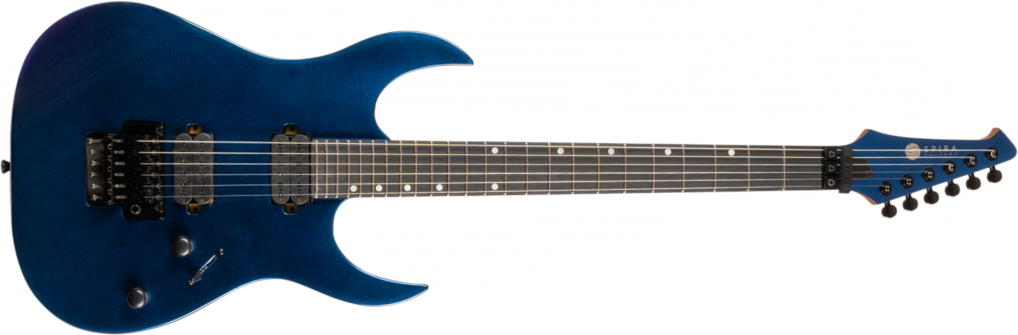 Spira Guitars S420 Chm 2h Fr Eb - Chameleon - Elektrische gitaar in Strat vorm - Main picture
