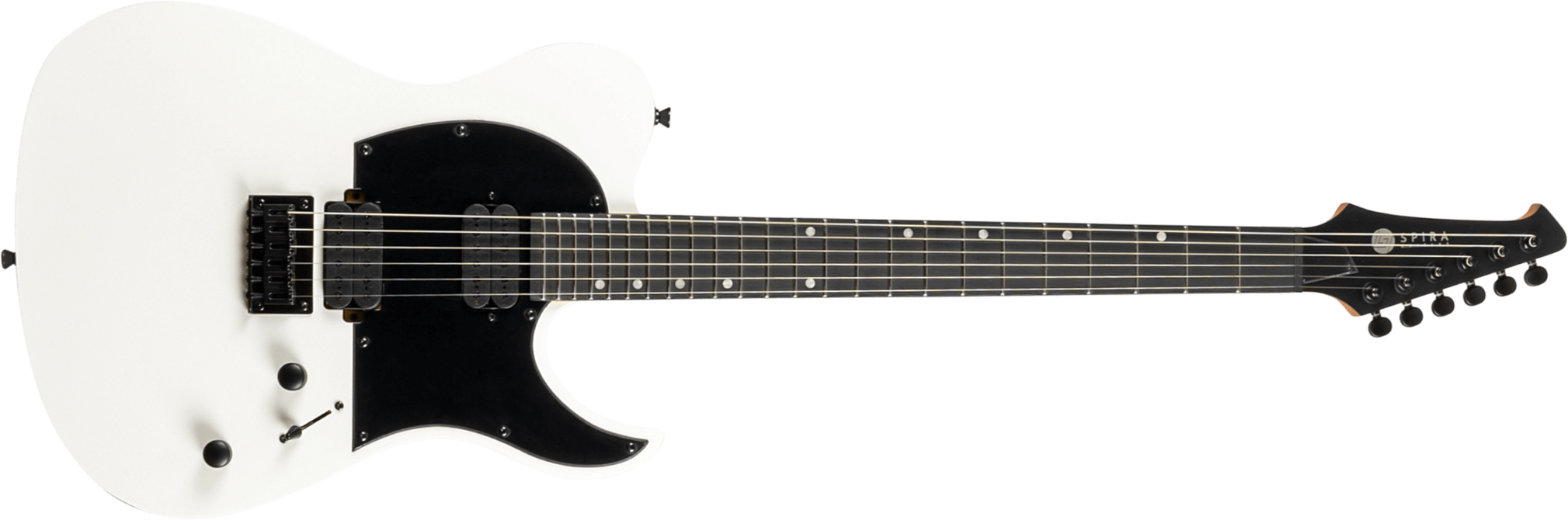Spira Guitars T400 Mwr 2h Ht Eb - Satin White - Elektrische gitaar in Str-vorm - Main picture