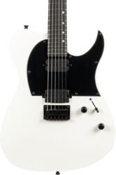 Elektrische gitaar in str-vorm Spira guitars T-400 MWH - satin white