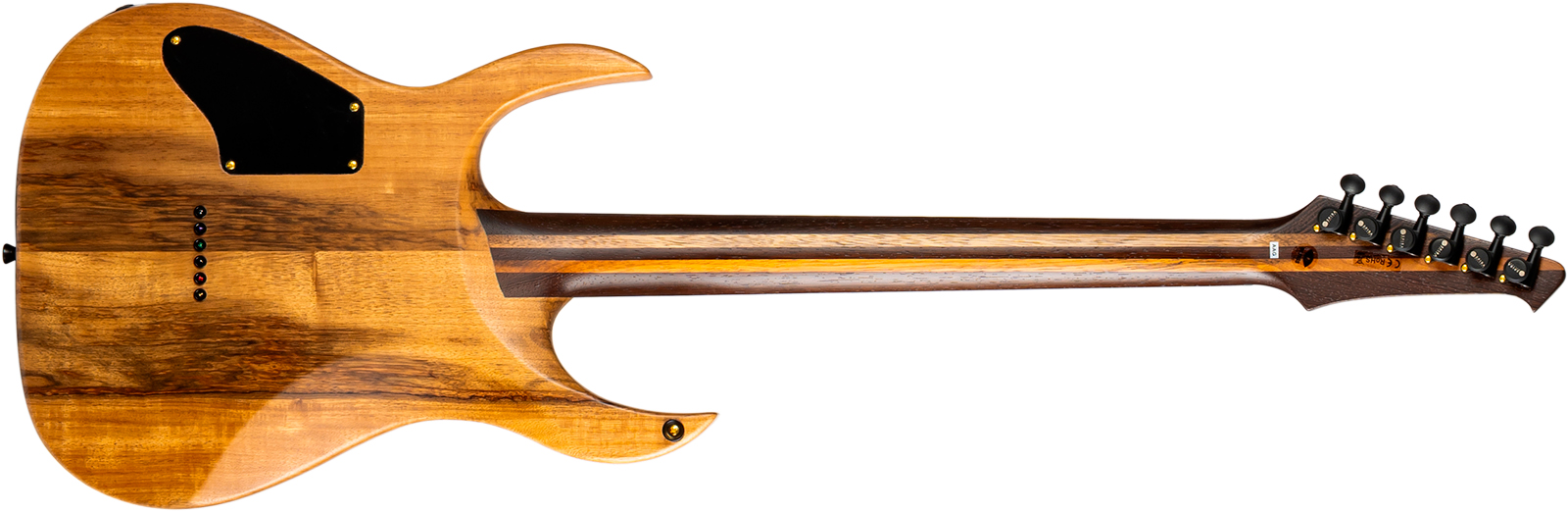 Spira Guitars S1007 Pro 7c Baryton 2h Ht Eb - Satin Natural - Bariton elektrische gitaar - Variation 1