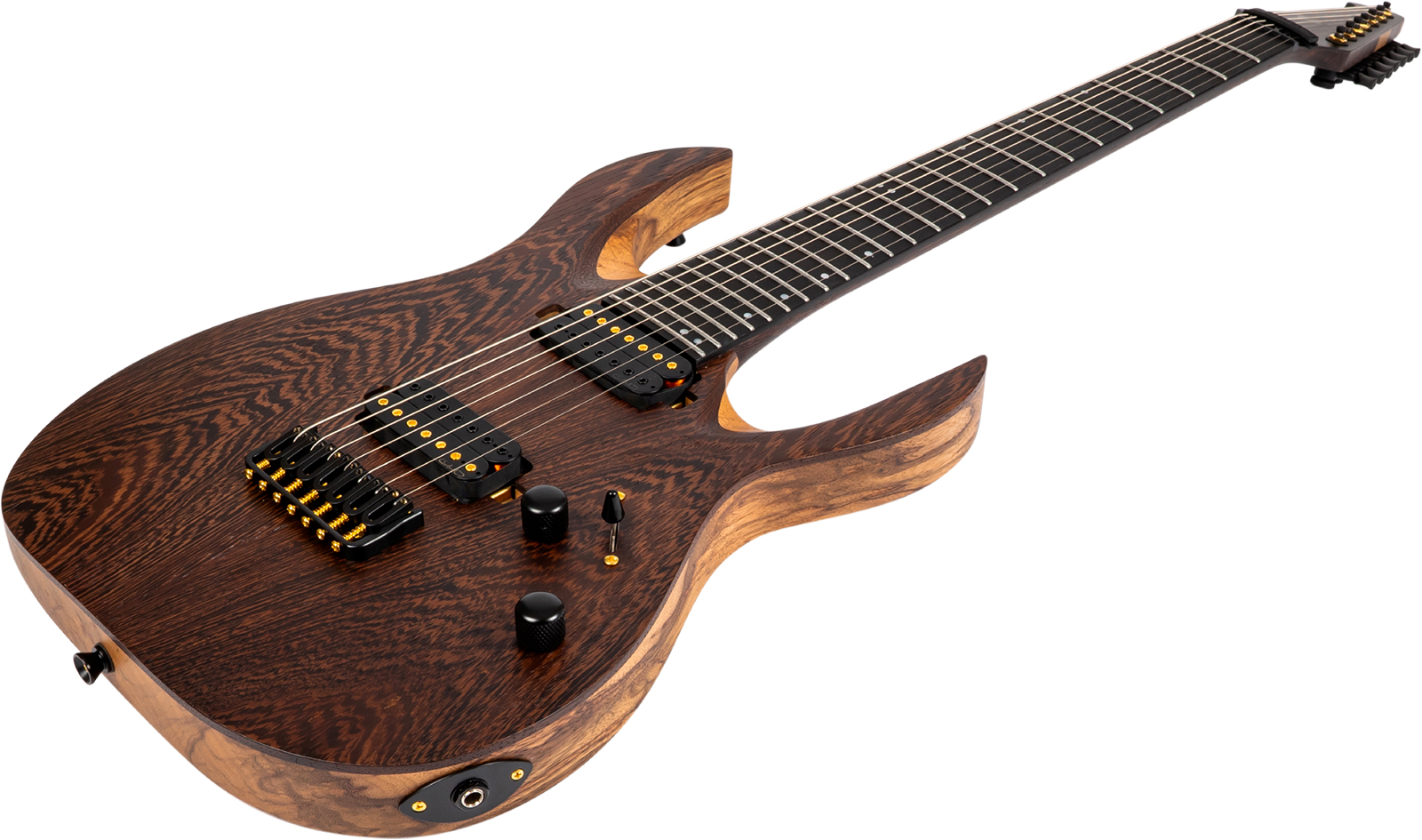 Spira Guitars S1007 Pro 7c Baryton 2h Ht Eb - Satin Natural - Bariton elektrische gitaar - Variation 2
