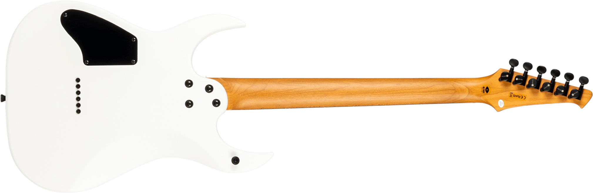 Spira Guitars S400 Mwh 2h Ht Eb - Satin White - Elektrische gitaar in Str-vorm - Variation 1