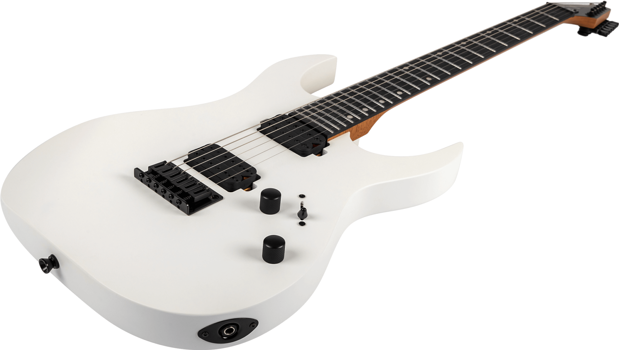 Spira Guitars S400 Mwh 2h Ht Eb - Satin White - Elektrische gitaar in Str-vorm - Variation 2