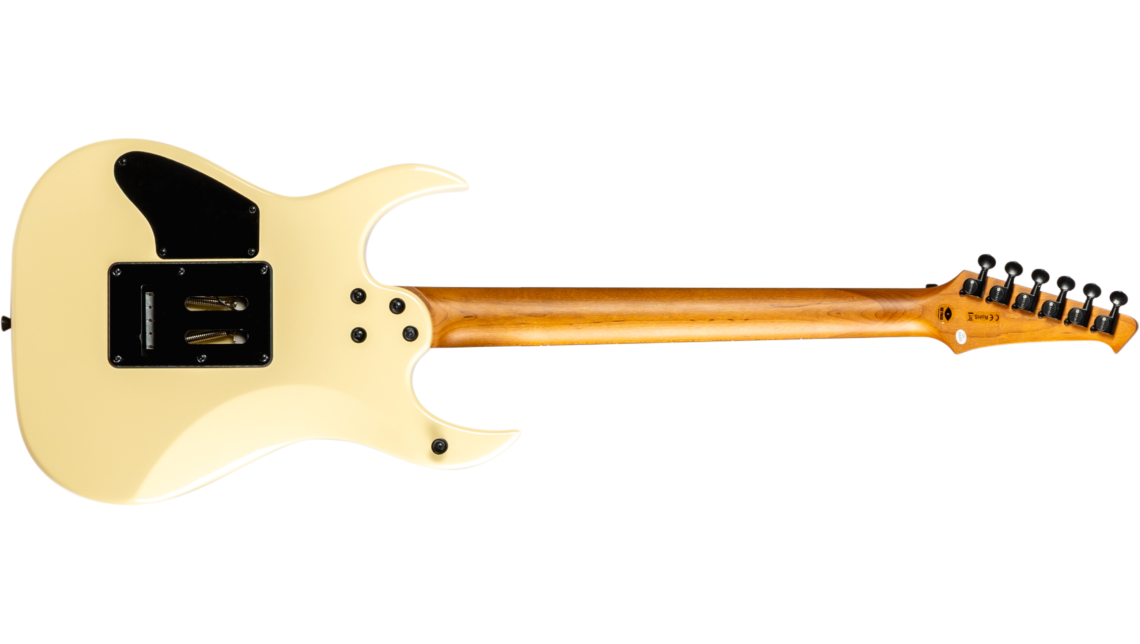 Spira Guitars S420 Awh 2h Fr Eb - Alpine White - Elektrische gitaar in Strat vorm - Variation 1
