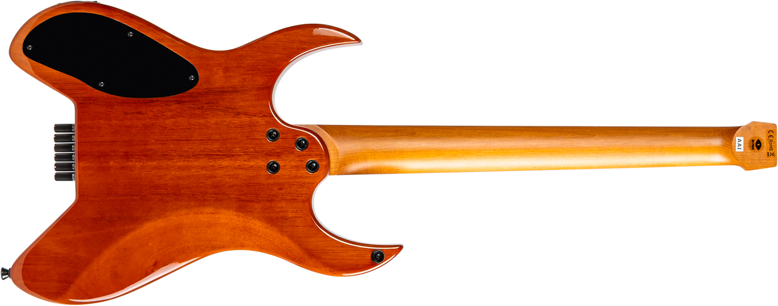 Spira Guitars S500 Gbr Headless 2h Ht Mn - Green & Blue - Double cut gitaar - Variation 1