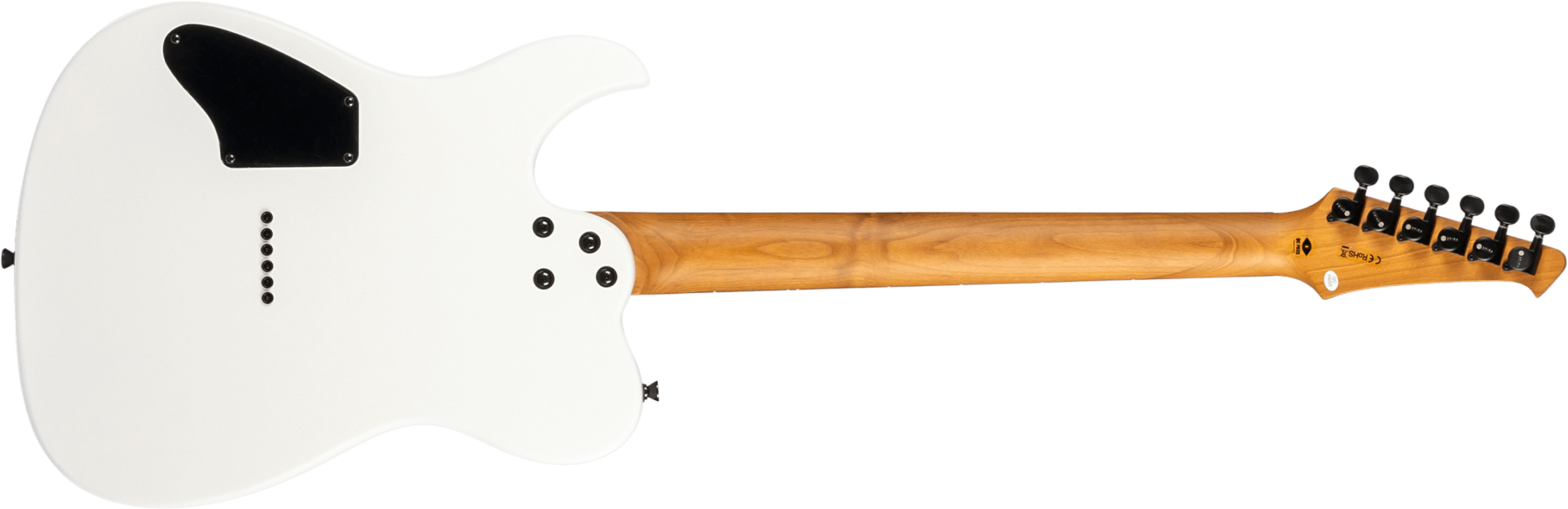 Spira Guitars T400 Mwr 2h Ht Eb - Satin White - Elektrische gitaar in Str-vorm - Variation 1