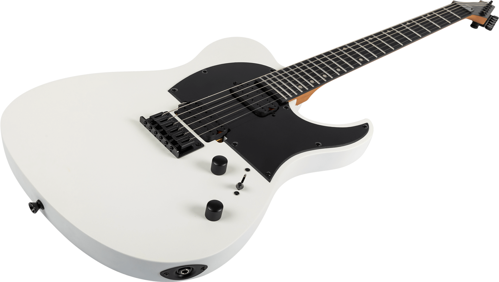 Spira Guitars T400 Mwr 2h Ht Eb - Satin White - Elektrische gitaar in Str-vorm - Variation 2