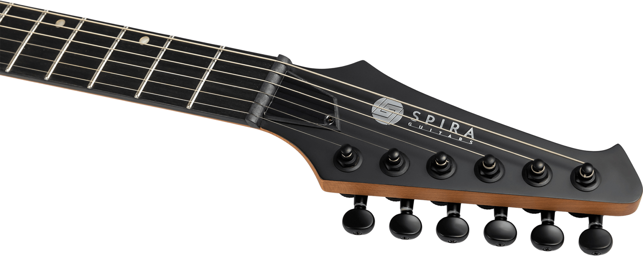 Spira Guitars T400 Mwr 2h Ht Eb - Satin White - Elektrische gitaar in Str-vorm - Variation 5