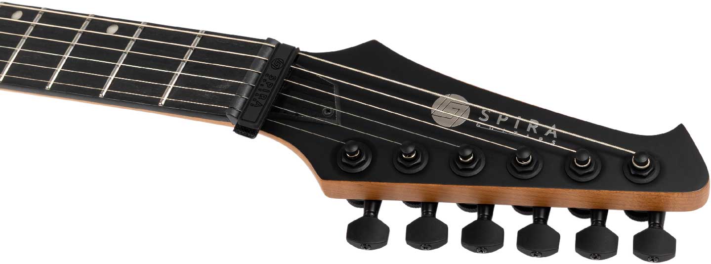 Spira Guitars V400 Msl 2h Ht Eb - Satin Silver - Metal elektrische gitaar - Variation 3
