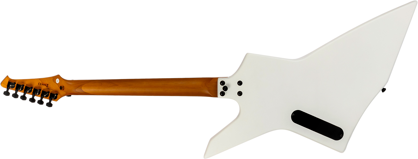 Spira Guitars X400 Mwh 2h Ht Mn - Satin White - Metal elektrische gitaar - Variation 1