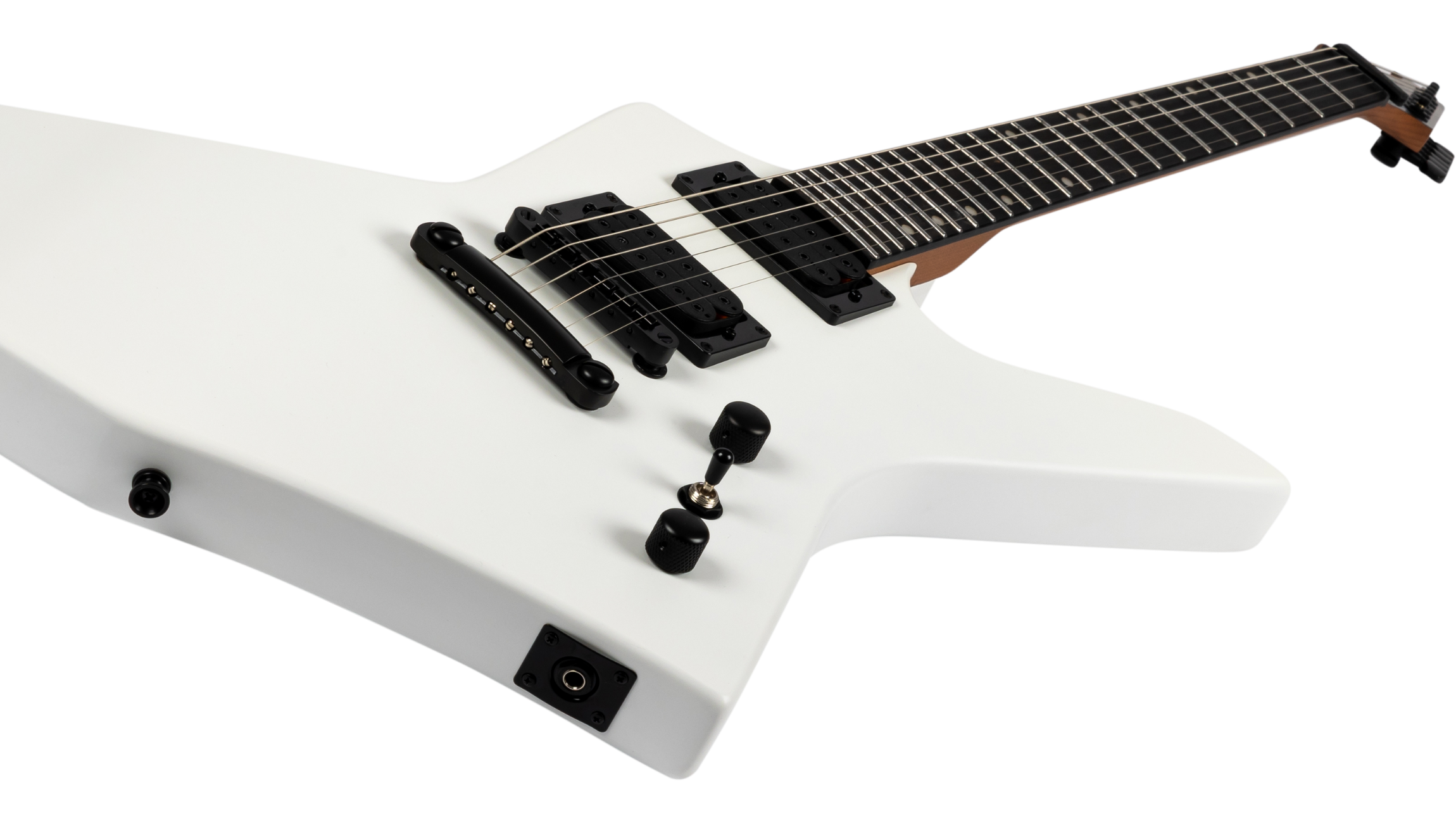 Spira Guitars X400 Mwh 2h Ht Mn - Satin White - Metal elektrische gitaar - Variation 3